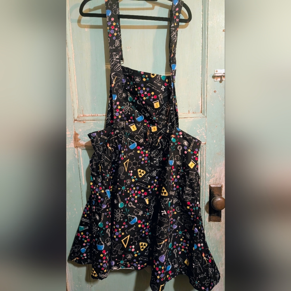 Rare!!! Run And Fly Overall Dress Science Pattern